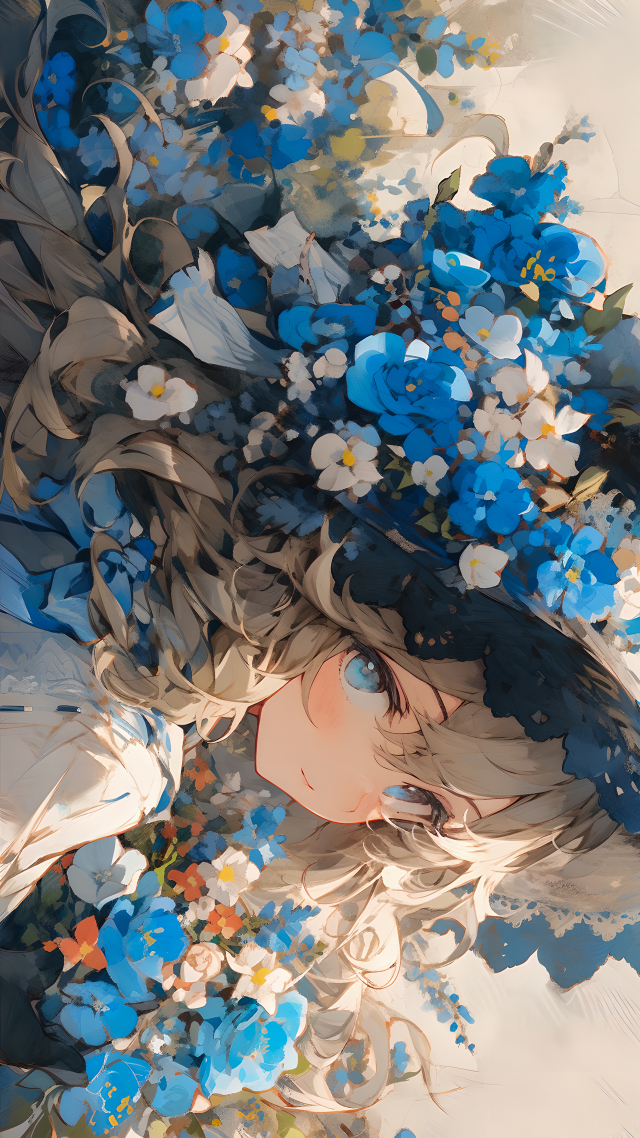 花卉少女