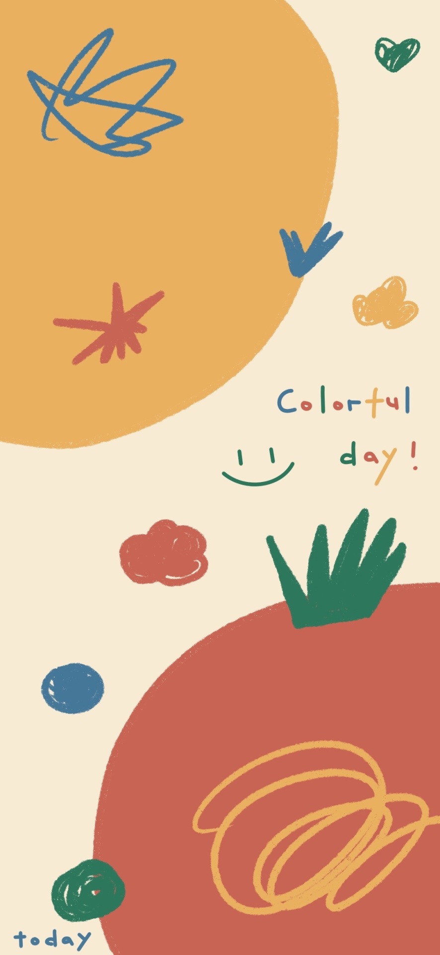 colorful day！