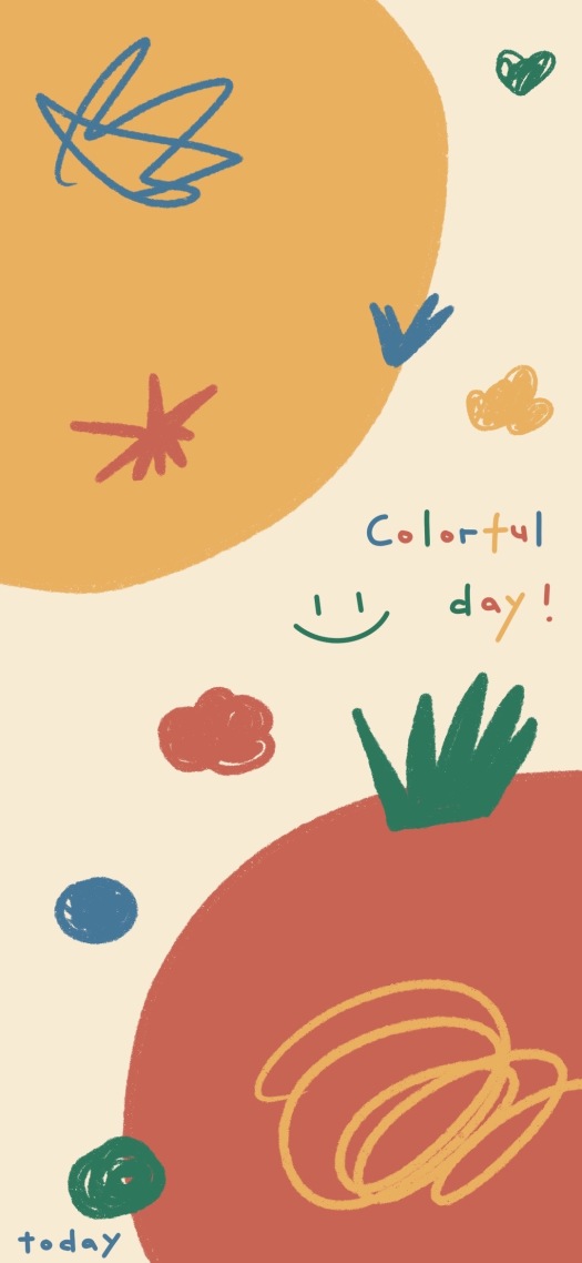 colorful day！