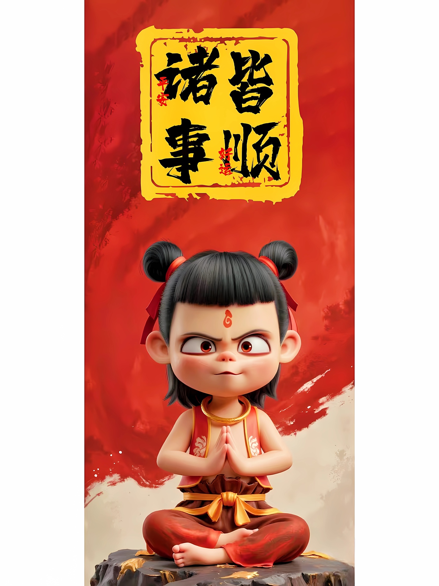 哪吒祝你諸事順利