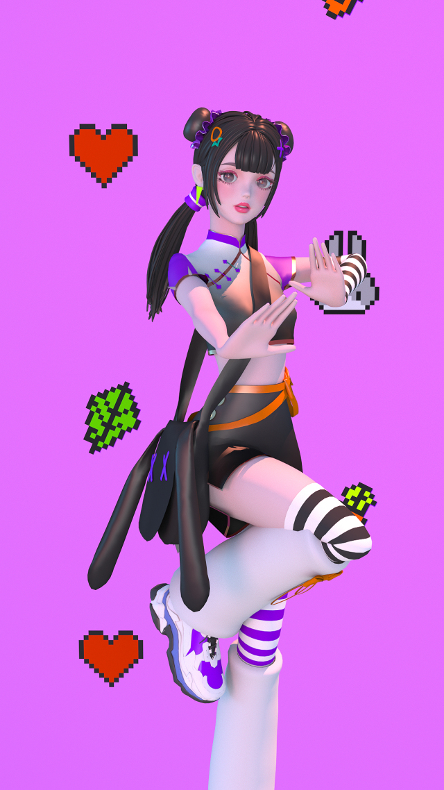 中华风宅舞 美女手机静态壁纸 美女手机壁纸下载 元气壁纸