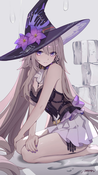 【百日绘画挑战Day95】大黑塔
「膝枕？会是谁呢..好难猜哦💜」
『夏风逐浪』20：00
