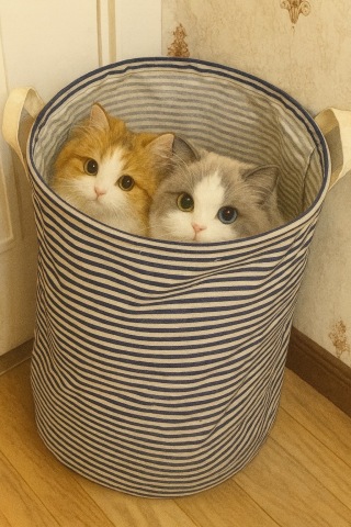 偷瞄小猫