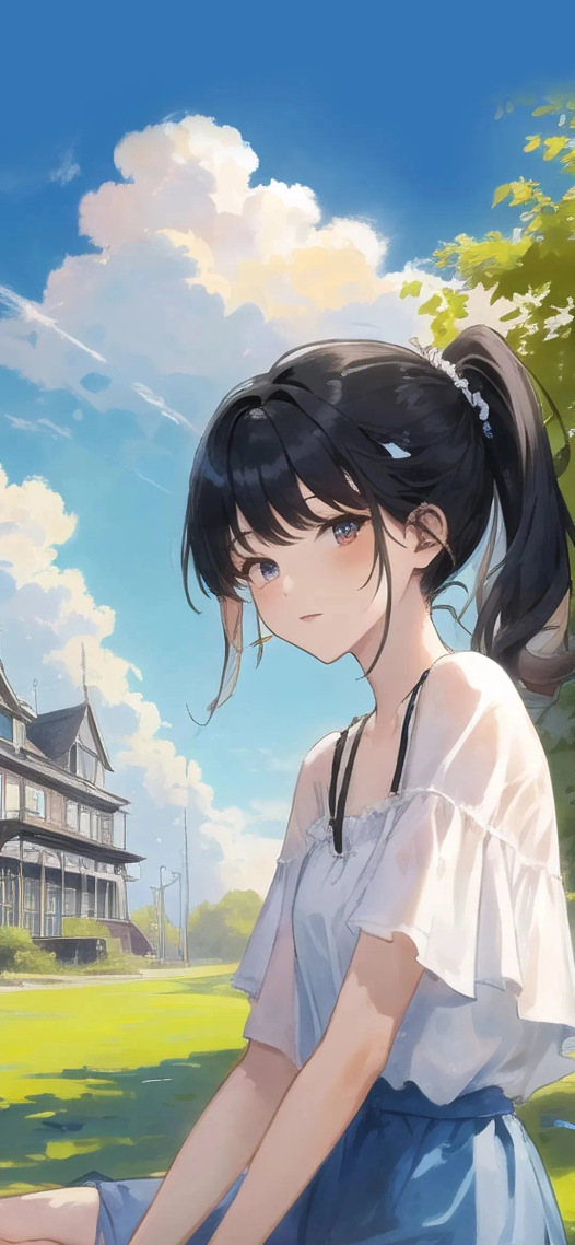 动漫可爱女生