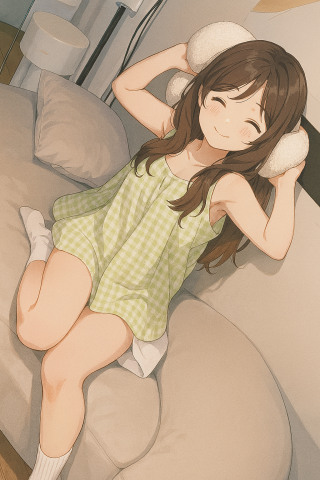 枕头少女