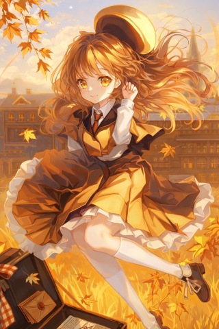 晚秋少女