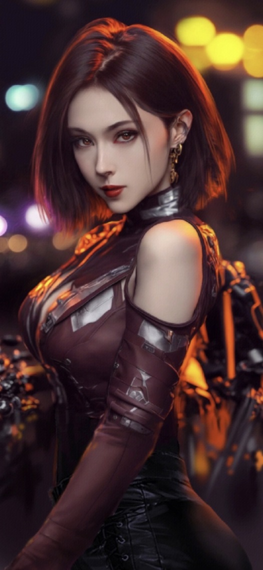 插画女神