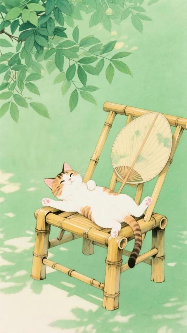 夏日乘凉