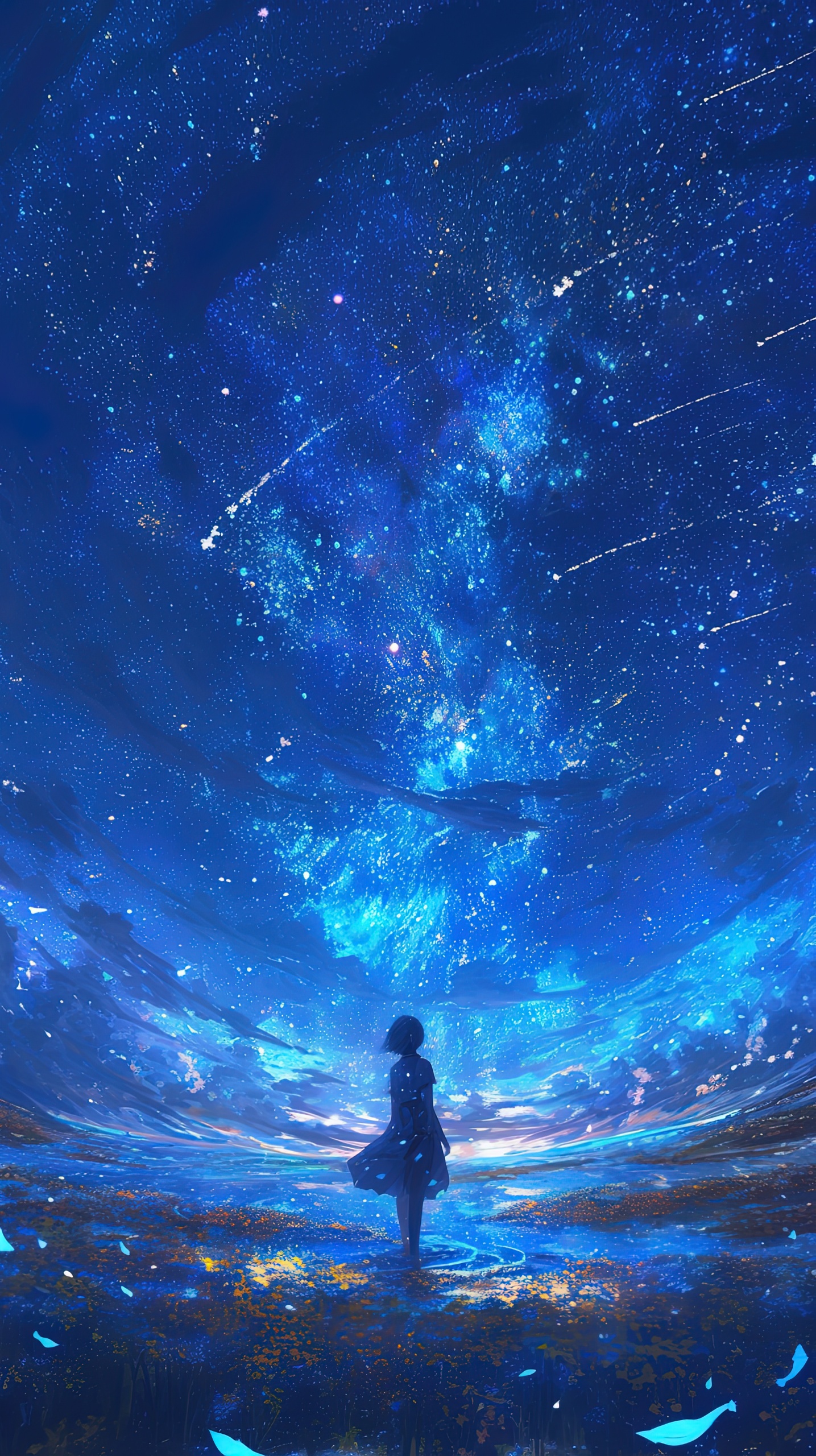 梦幻星夜草原
