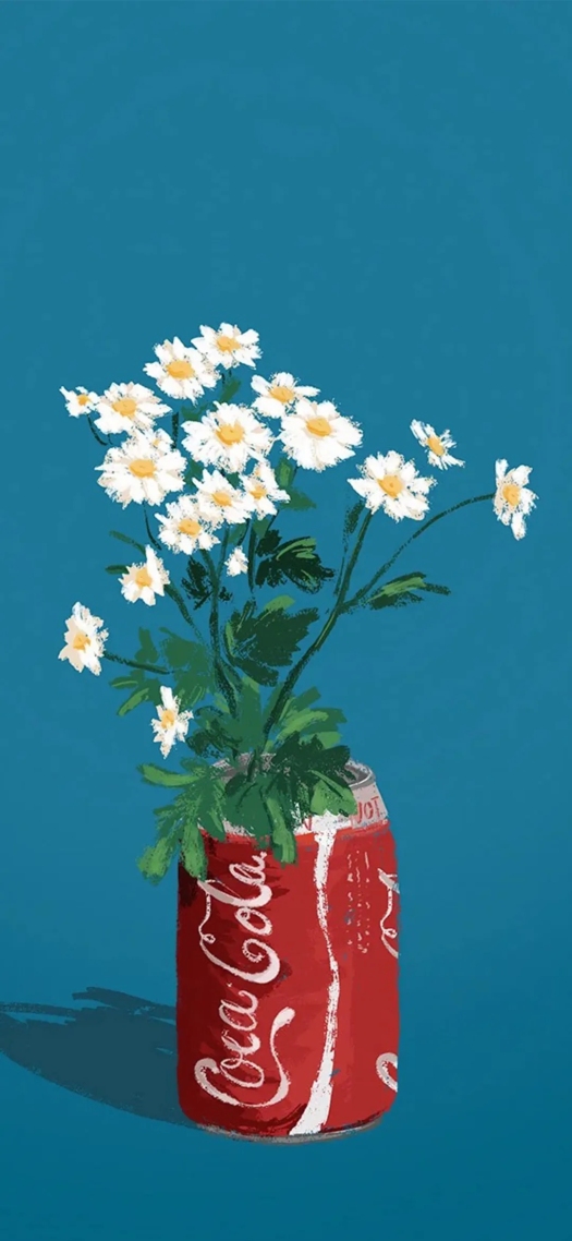 qq聊天背景图花