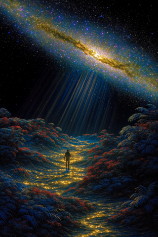 宇宙星河人