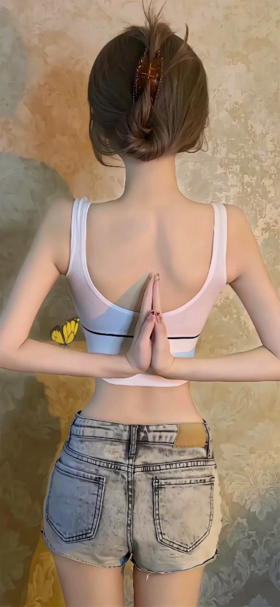 美女背影4k