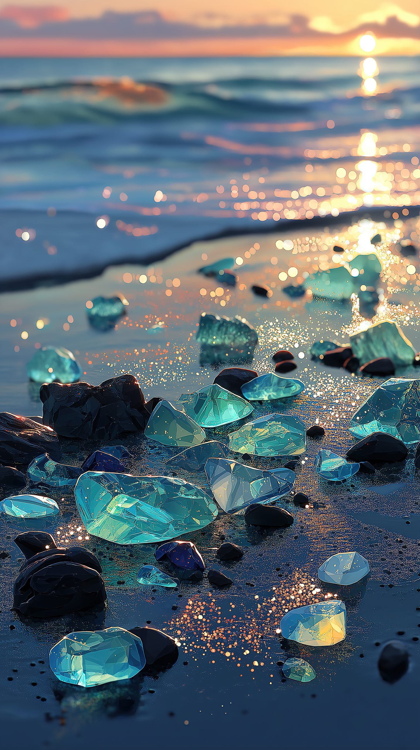 海滩宝石