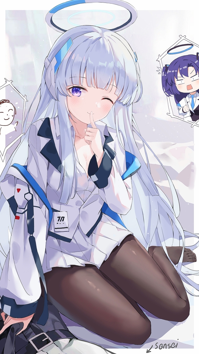 紫發少女