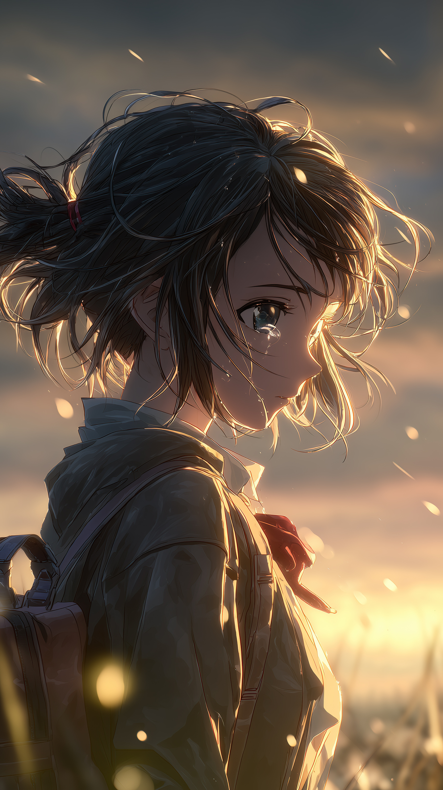 落淚