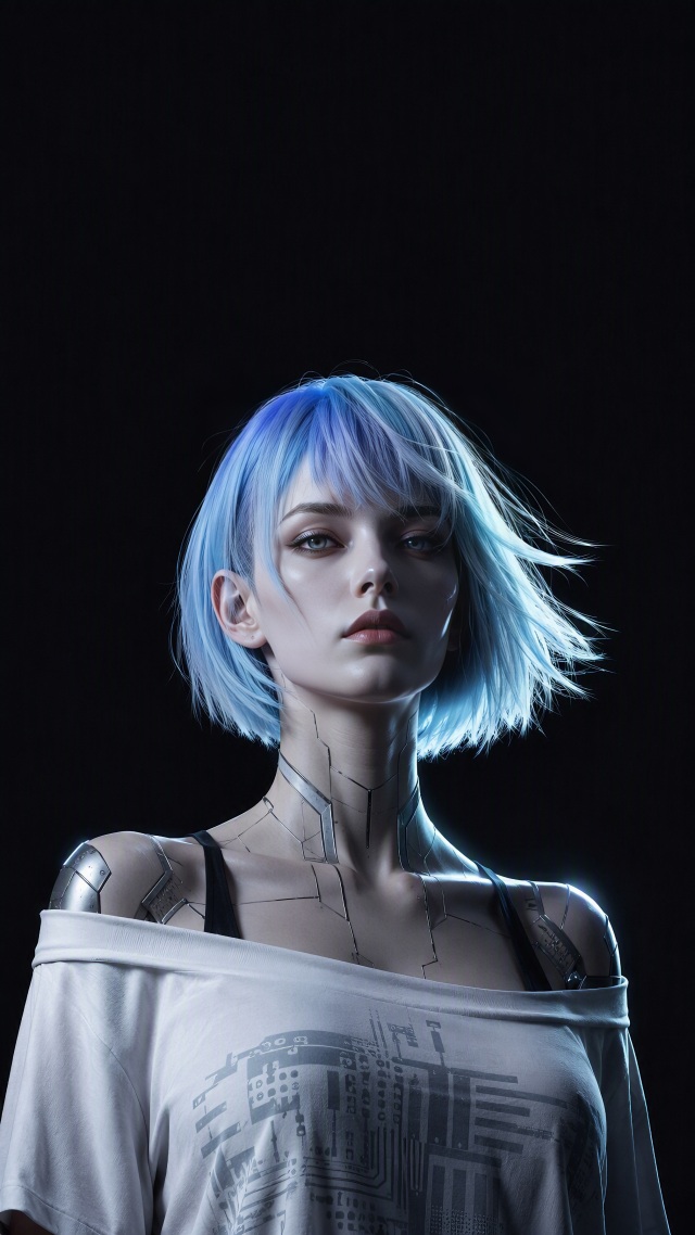 赛博美女
