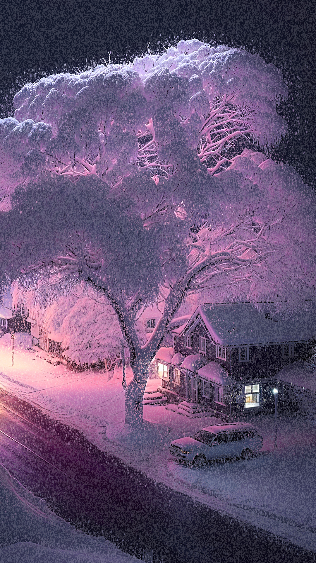 唯美童話雪景