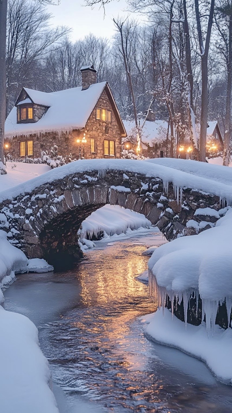 雪景橋