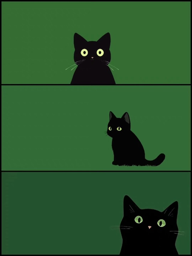 黑猫壁纸