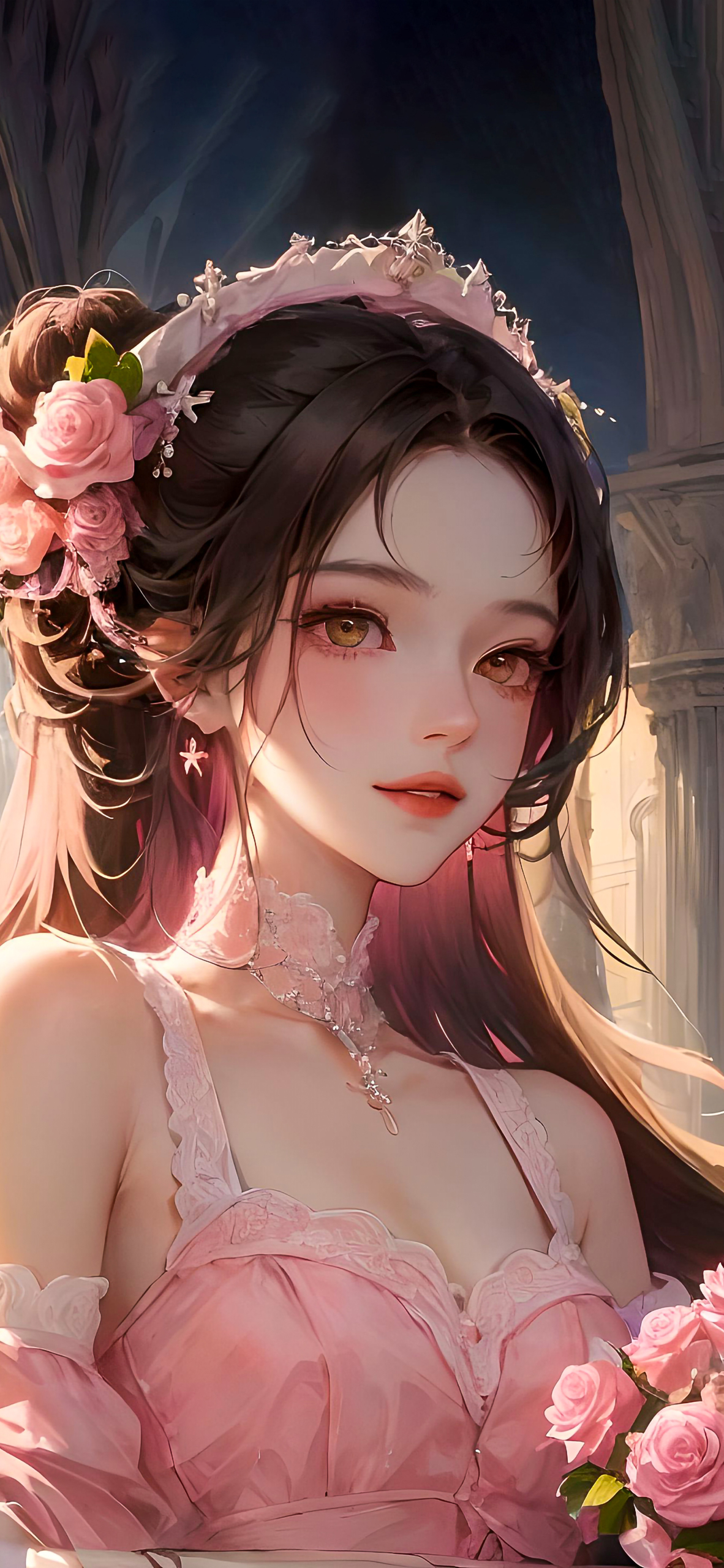 4K清純治愈美少女高清壁紙