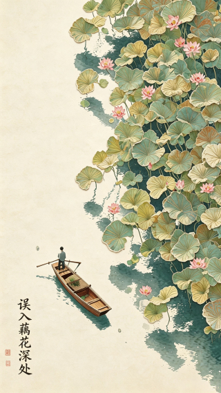 误入藕花深处
