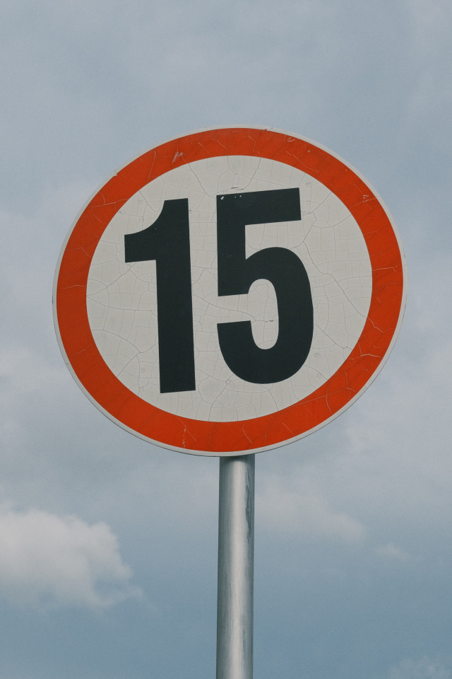 15路牌