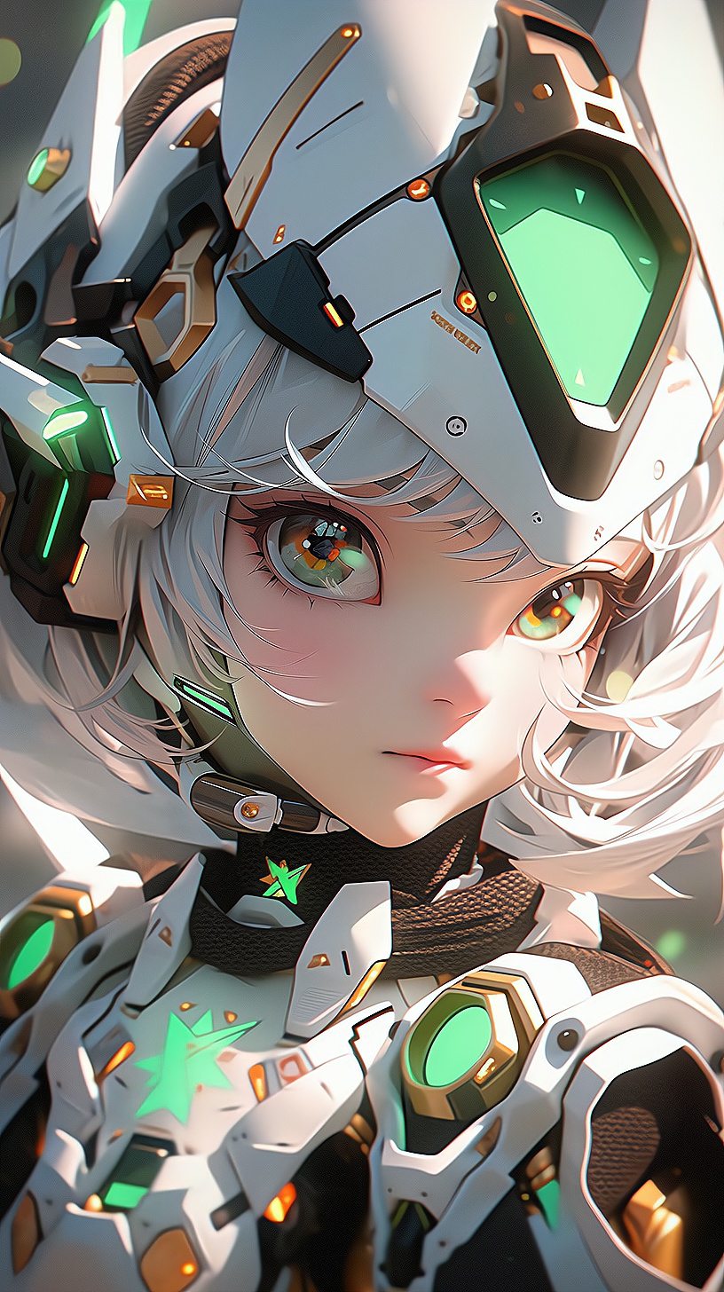 綠色系列機甲戰士壁紙17