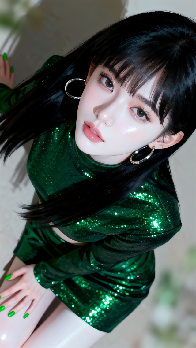 酷炫时尚美女人像静态