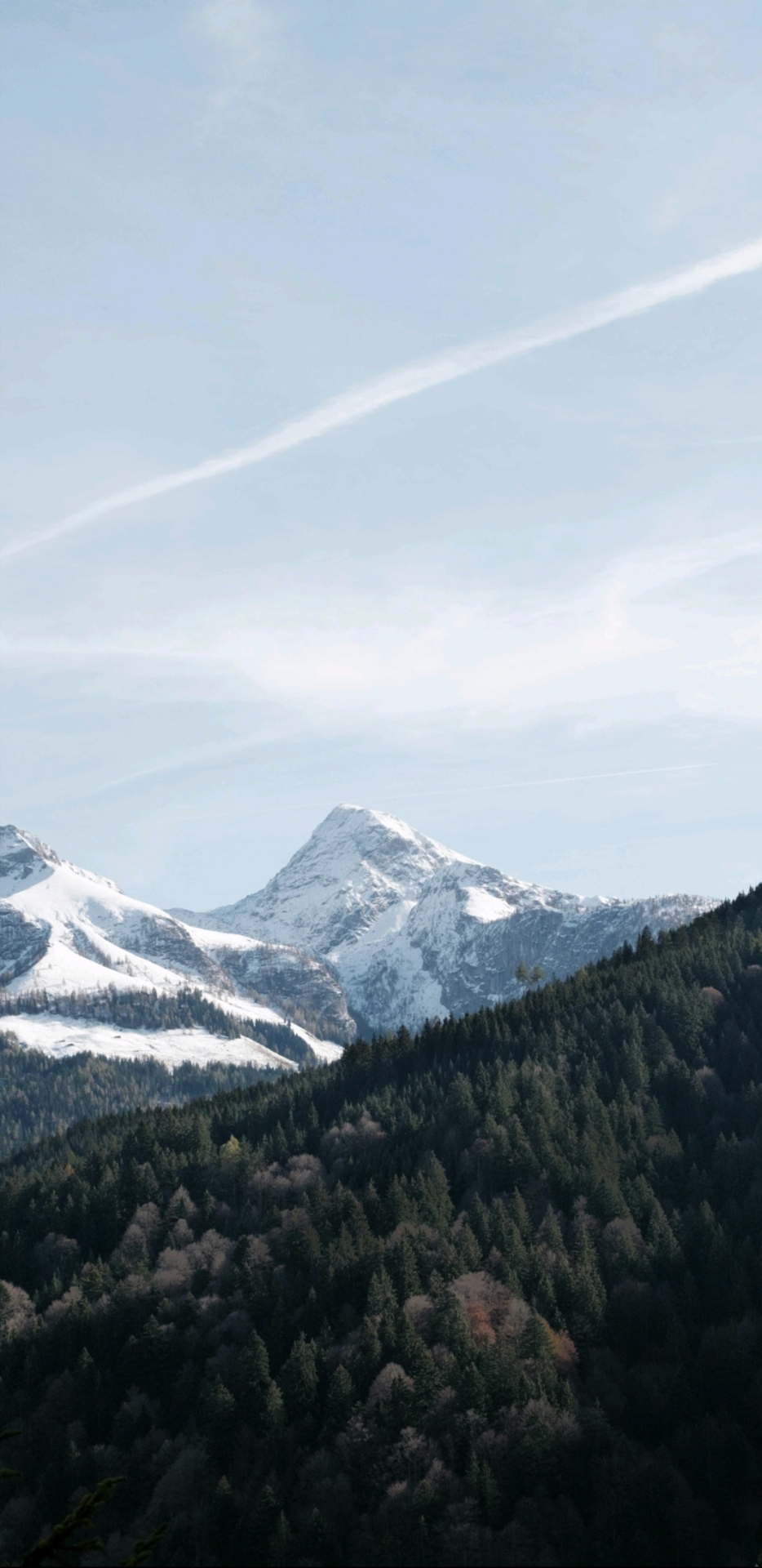 高山雪景