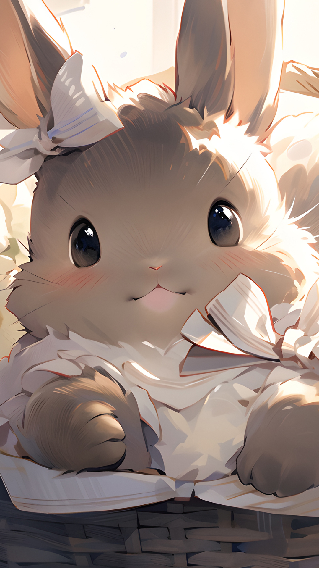 花籃小兔子