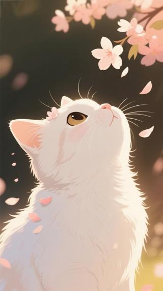 奶白猫咪