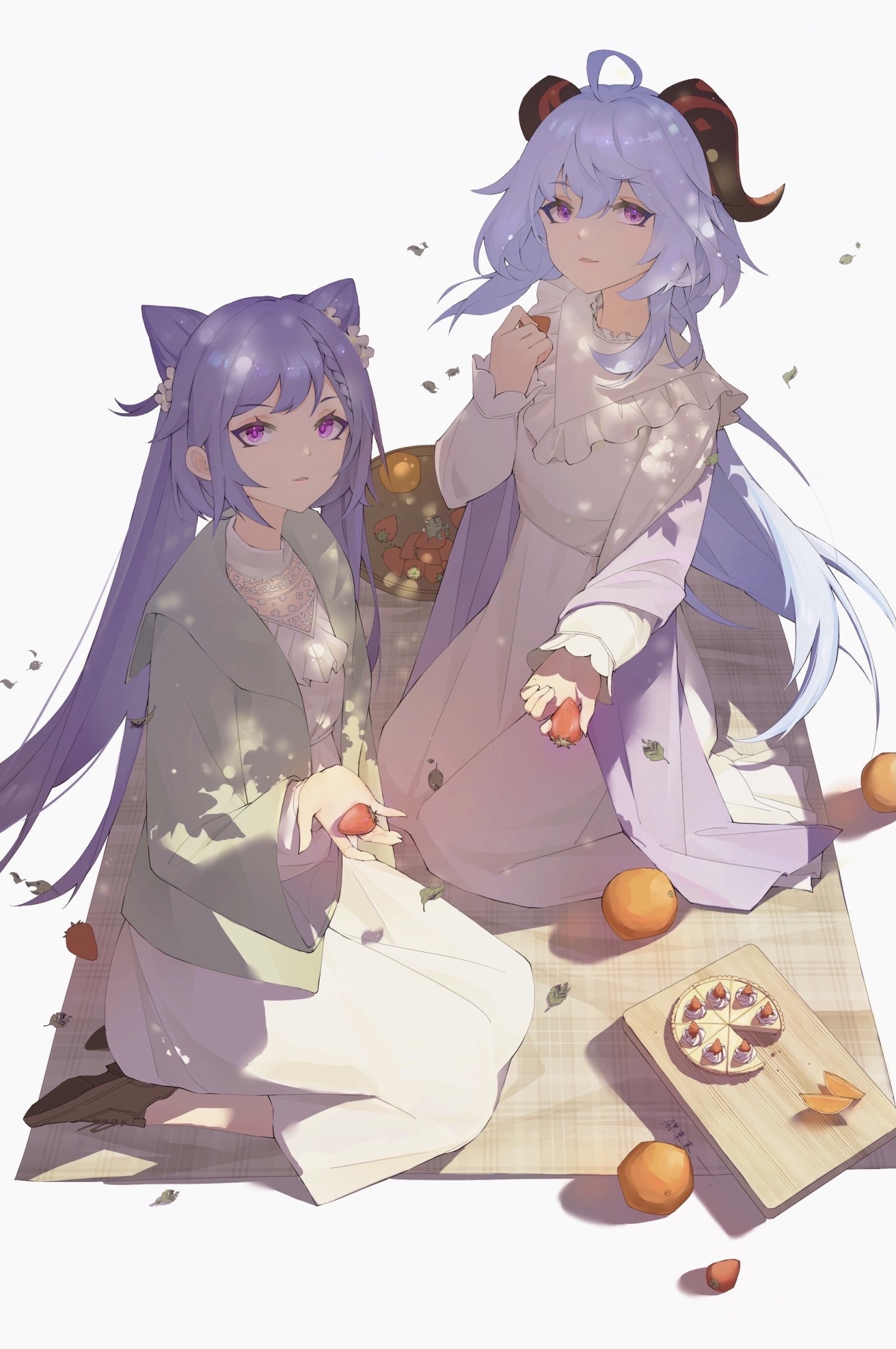 你要吃草莓嗎?？