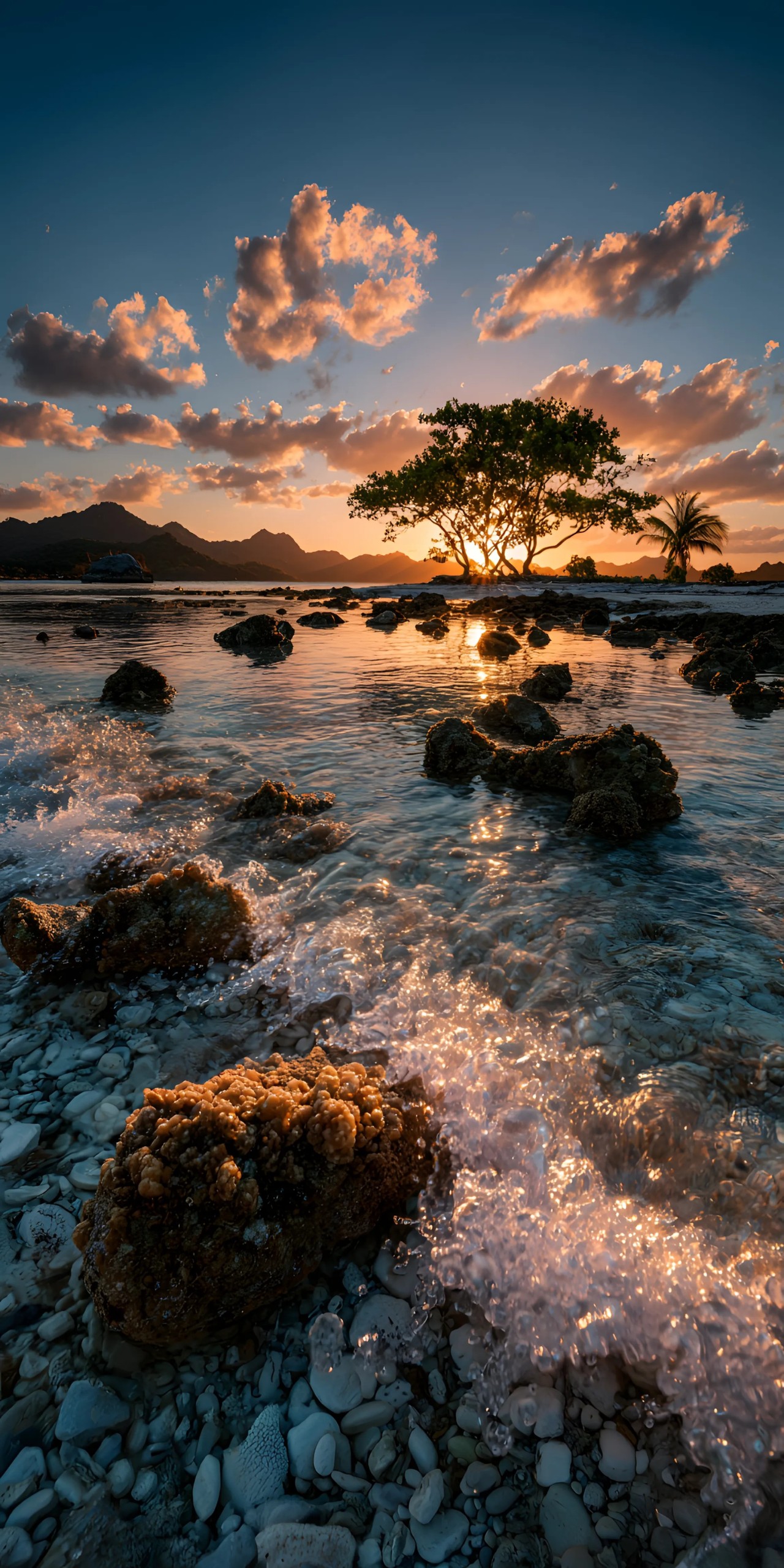 海岸餘暉