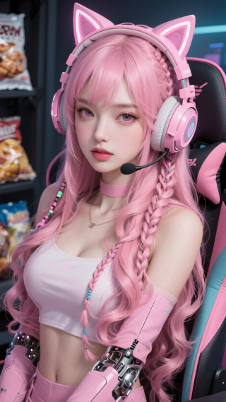 机械美女