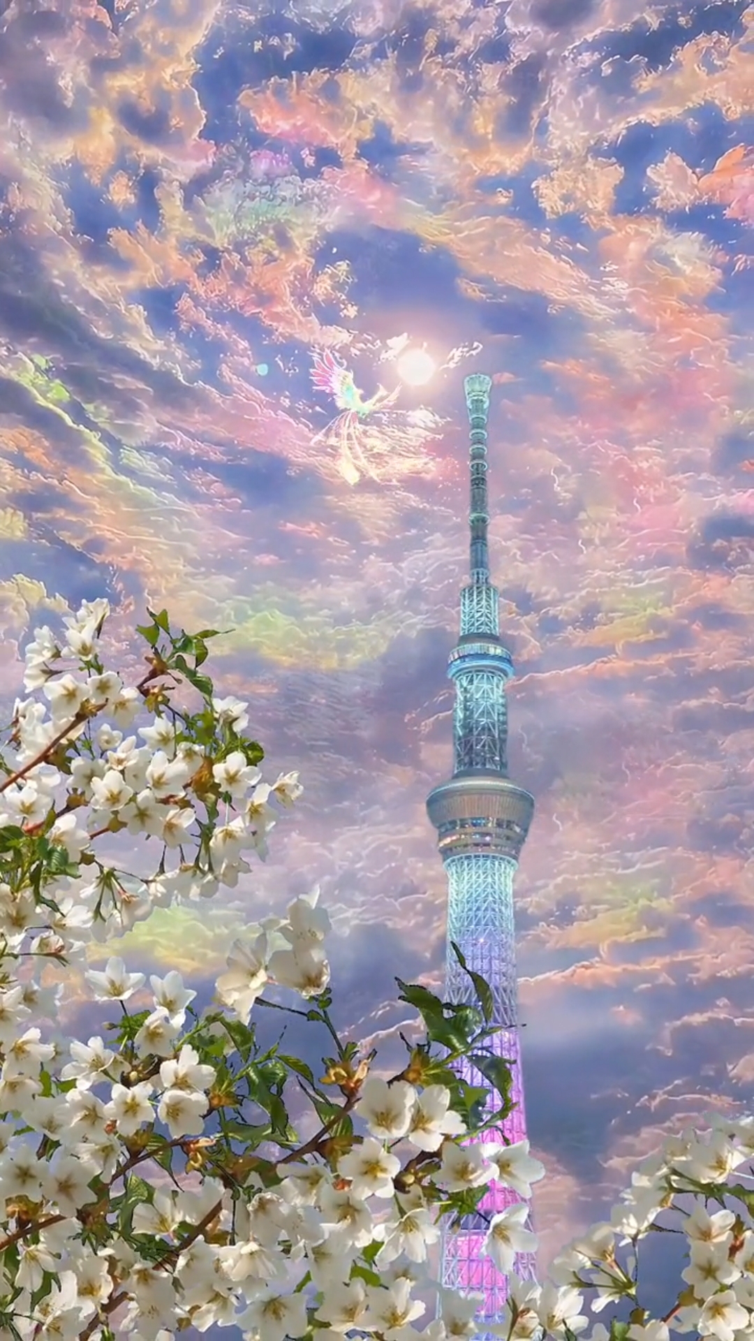 七彩祥雲