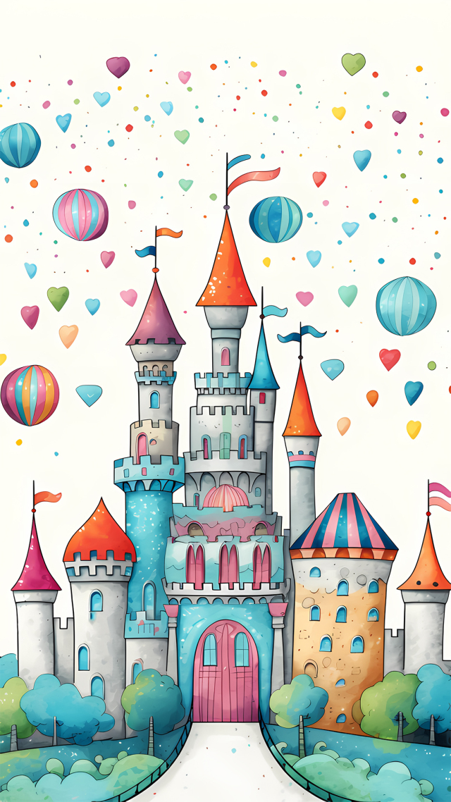 城堡(动漫手机静态壁纸) - 动漫手机壁纸下载 - 元气壁纸