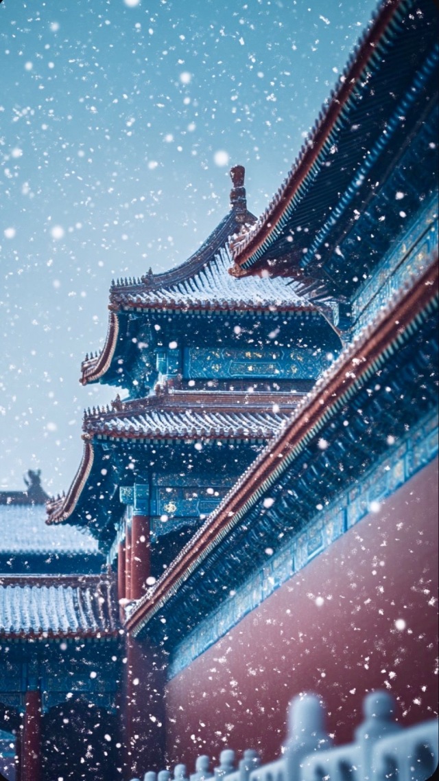 雪景不错