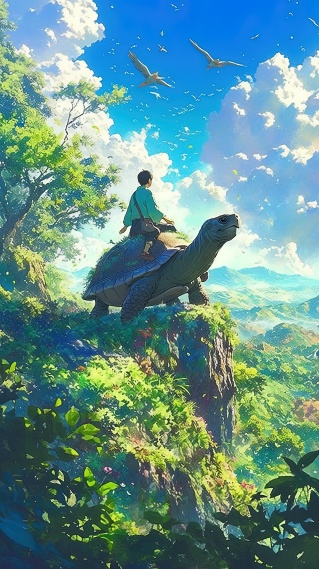 神秘巨型陆龟