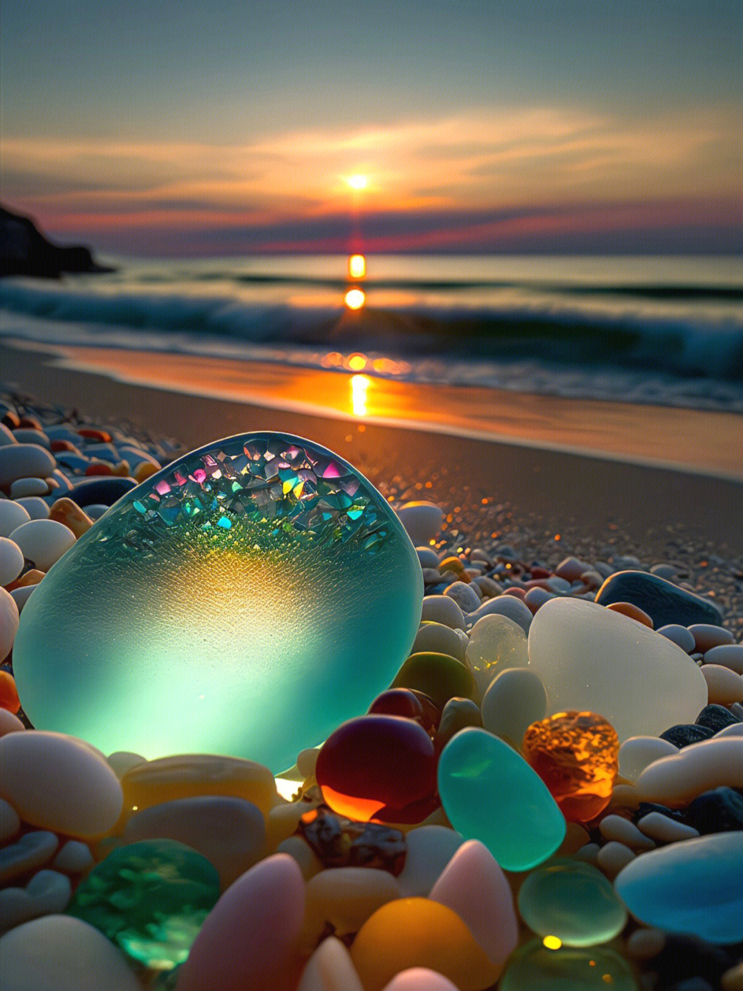 海邊石頭