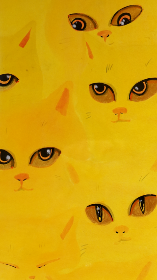 各怀鬼胎的黄色小猫们