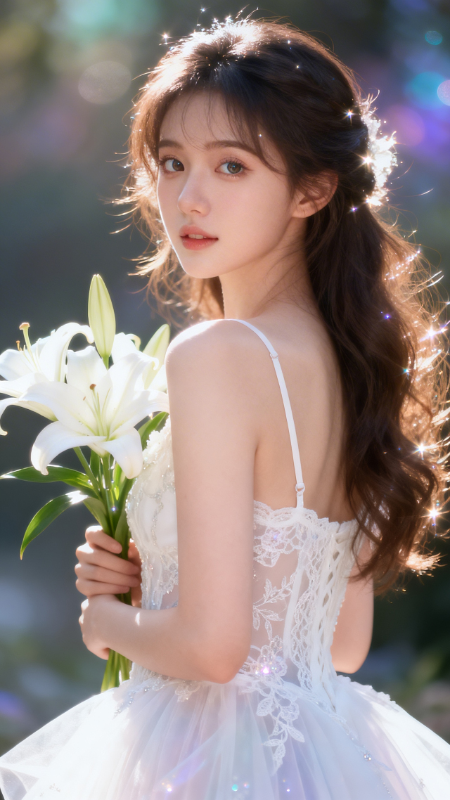 捧花少女（百合）