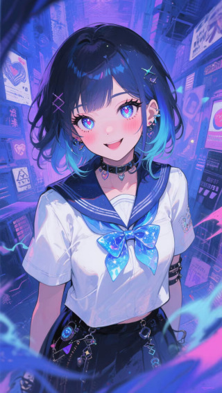 动漫女孩