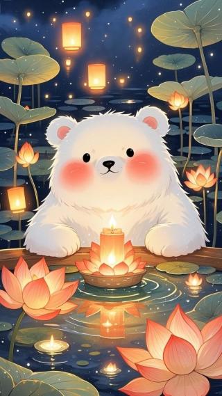 放河灯