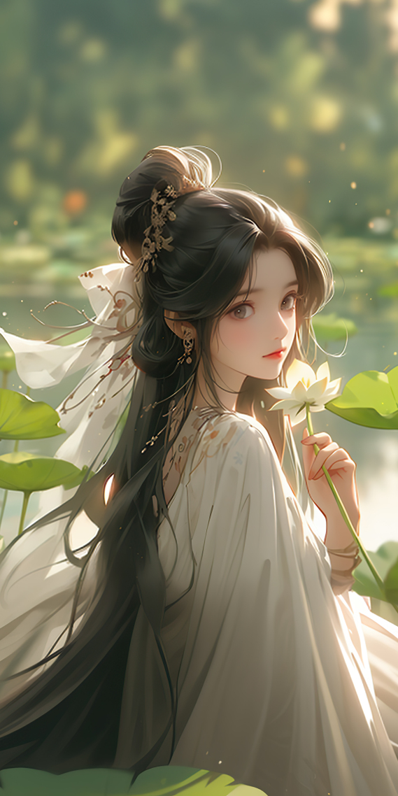 煙雨（原畫）