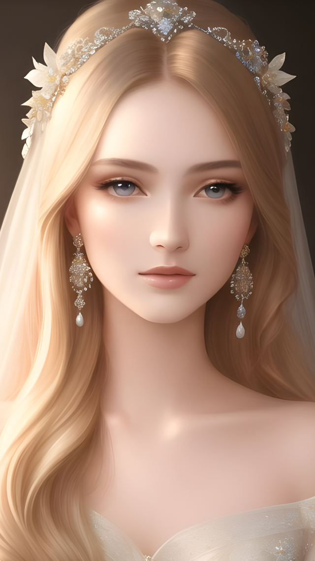 金发美女