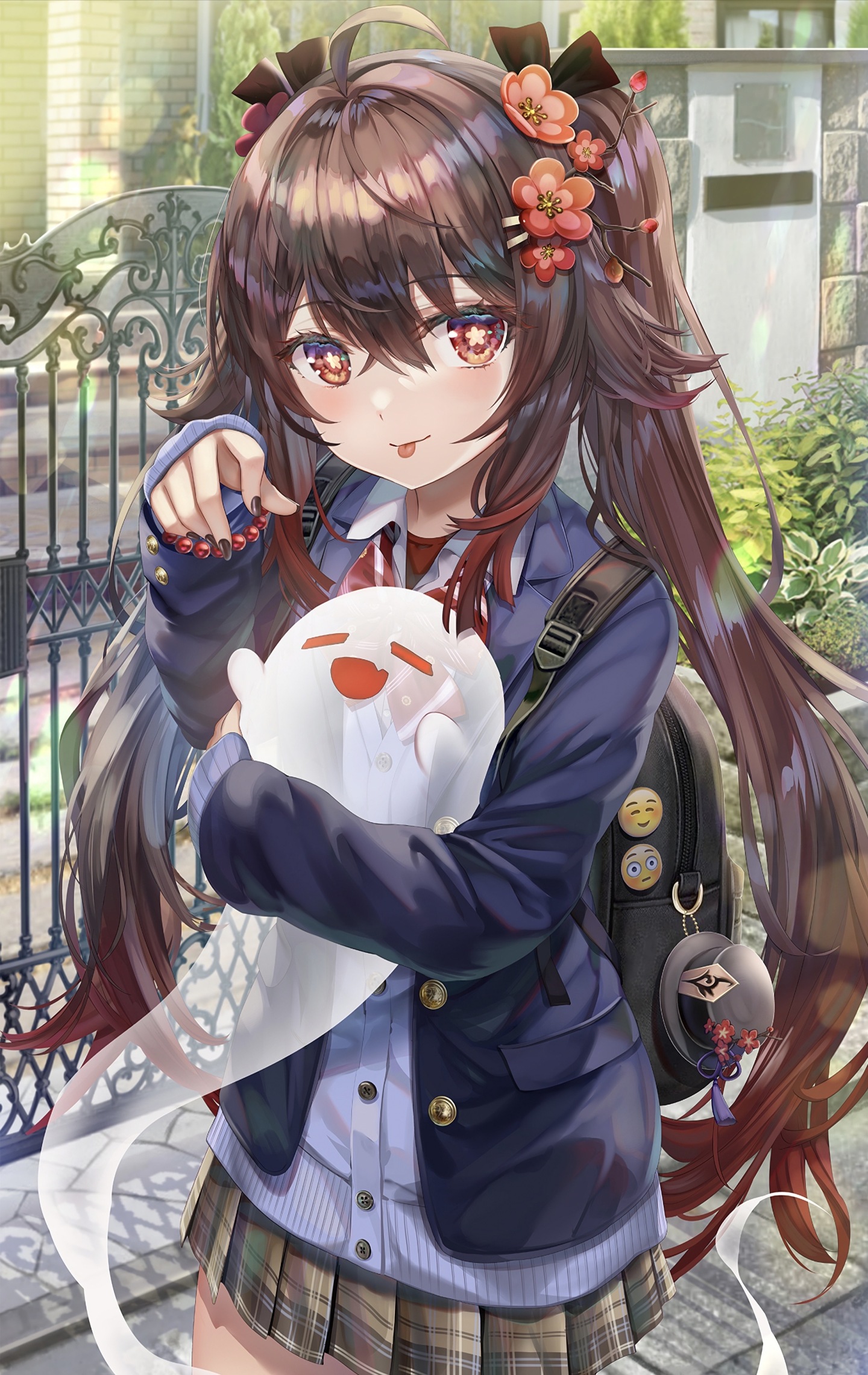 JK胡桃聊天背景圖