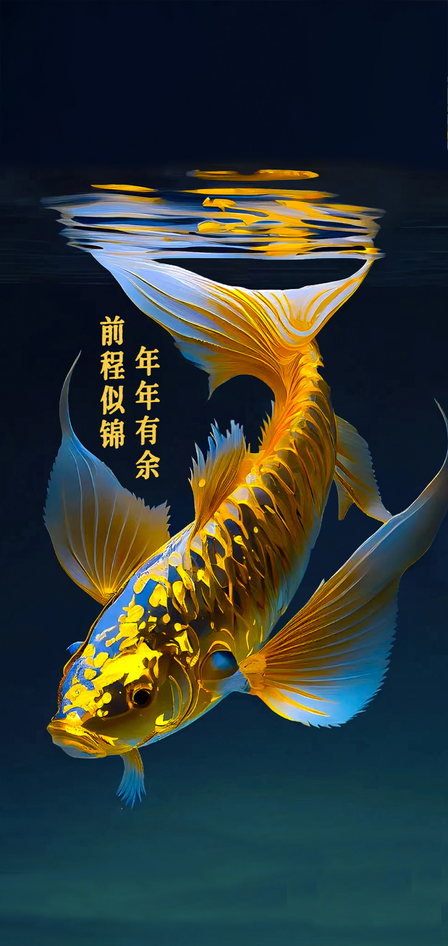 發財 錦鯉 好運
