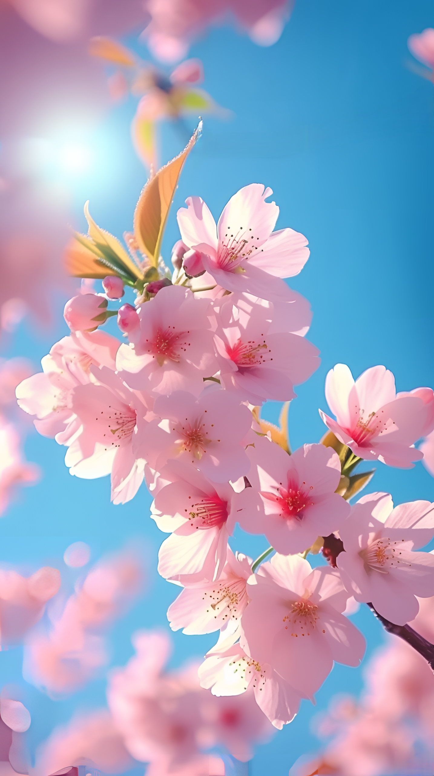 桃花盛開