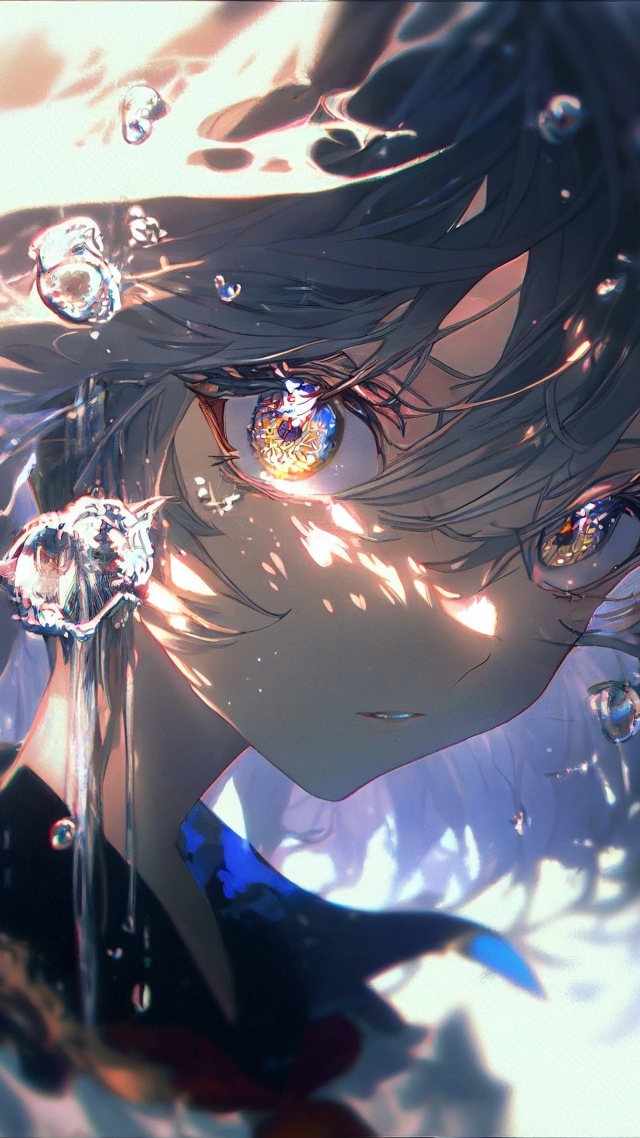 深邃眼眸
