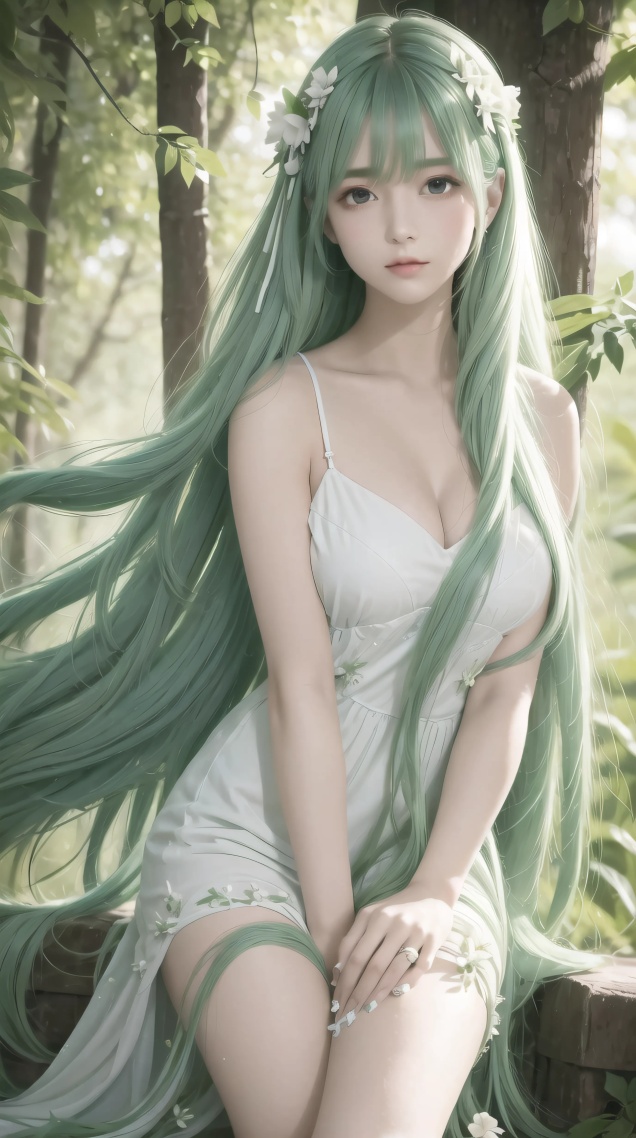 綠髮魔女純欲風小茵